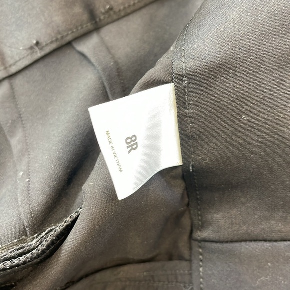 Express Editor Elegant Black Women's Pants size 8R - Picture 6 of 7